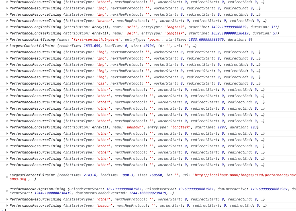 PerformanceObserver PerformanceObserver